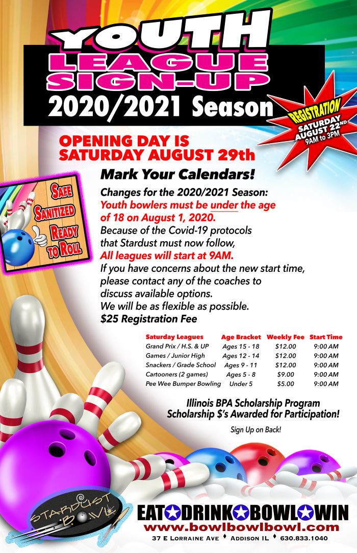 Youth Bowling Leagues Chicagoland Stardust Bowl